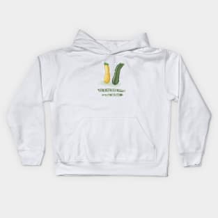 You're my teeny weeny yellow zucchini pun Kids Hoodie